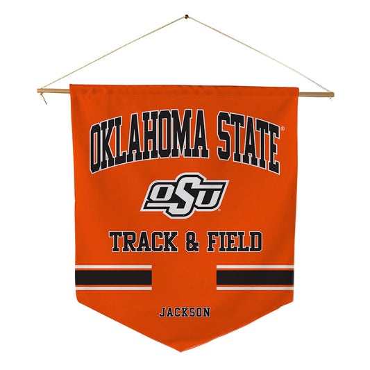 Oklahoma State - NCAA Women's Track & Field : Madisyn Jackson - Pennant - 18" x 21"-0