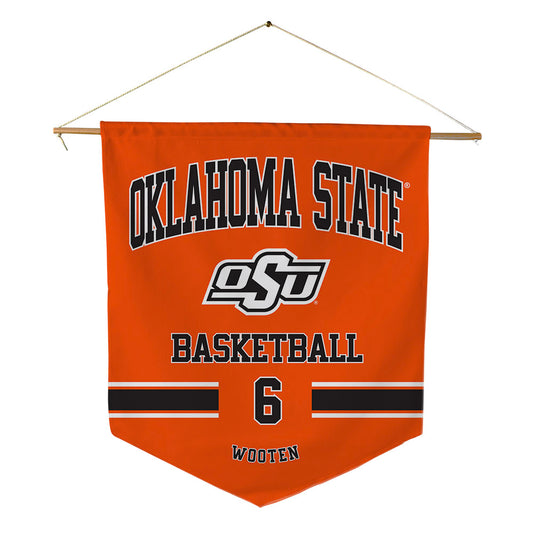 Oklahoma State - NCAA Women's Basketball : Jadyn Wooten - Pennant - 18" x 21"-0