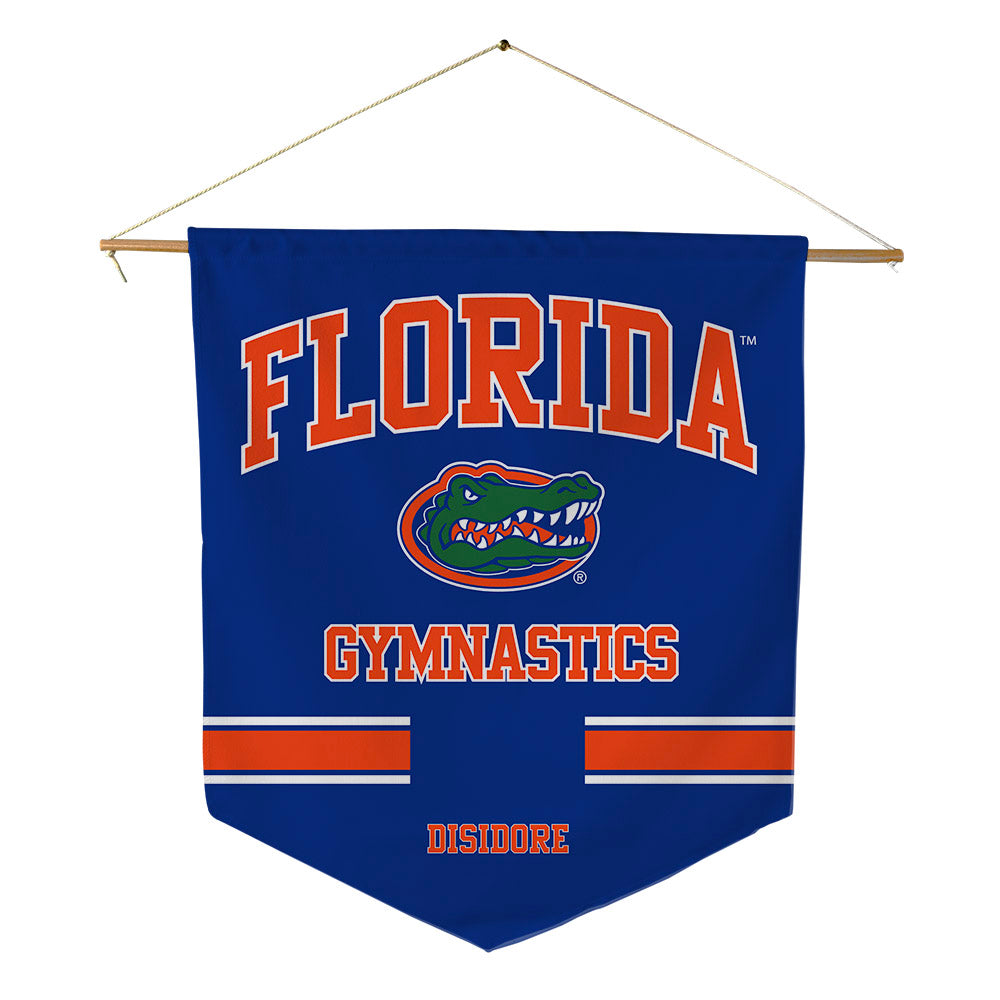 Florida - NCAA Women's Gymnastics : Amelia Disidore - Pennant - 18" x 21"-0