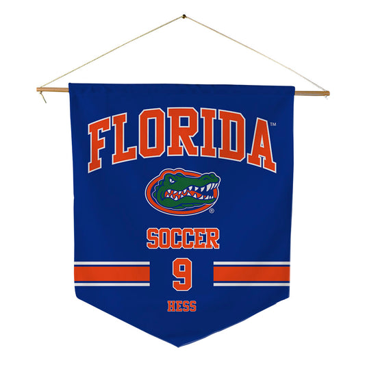 Florida - NCAA Women's Soccer : Addy Hess - Pennant - 18" x 21"-0