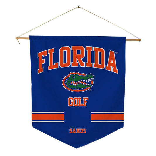 Florida - NCAA Men's Golf : Parker Sands - Pennant - 18" x 21"-0