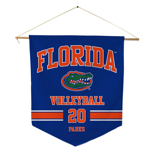Florida - NCAA Women's Volleyball : Taylor Parks - Pennant - 18" x 21"-0