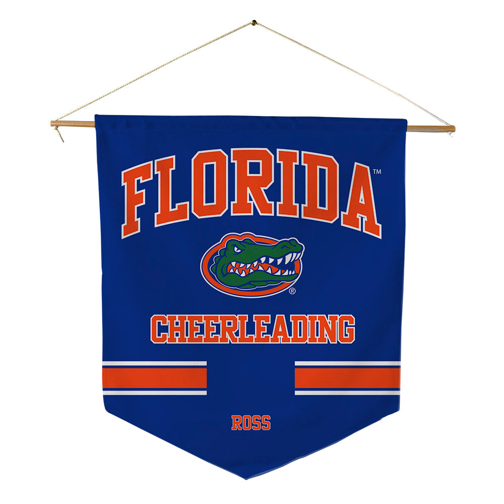 Florida - NCAA Cheerleading : Lydia Ross - Pennant - 18" x 21"-0