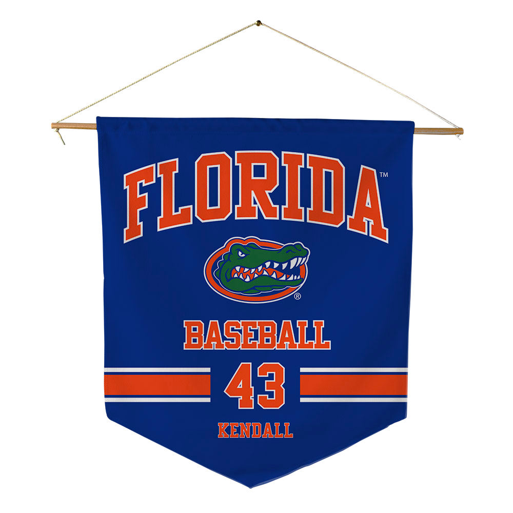 Florida - NCAA Baseball : Jacob Kendall - Pennant - 18" x 21"-0