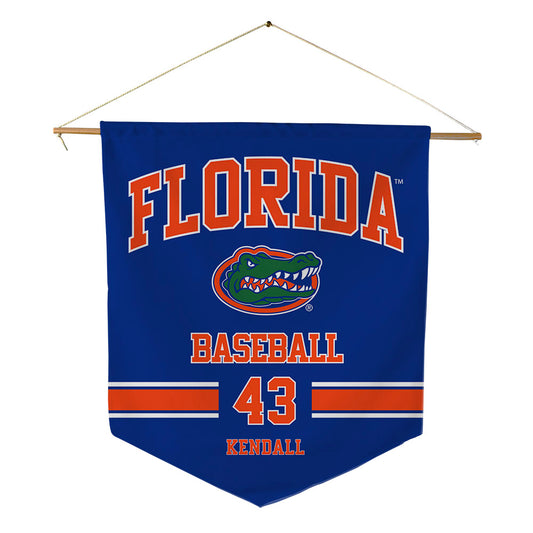 Florida - NCAA Baseball : Jacob Kendall - Pennant - 18" x 21"-0