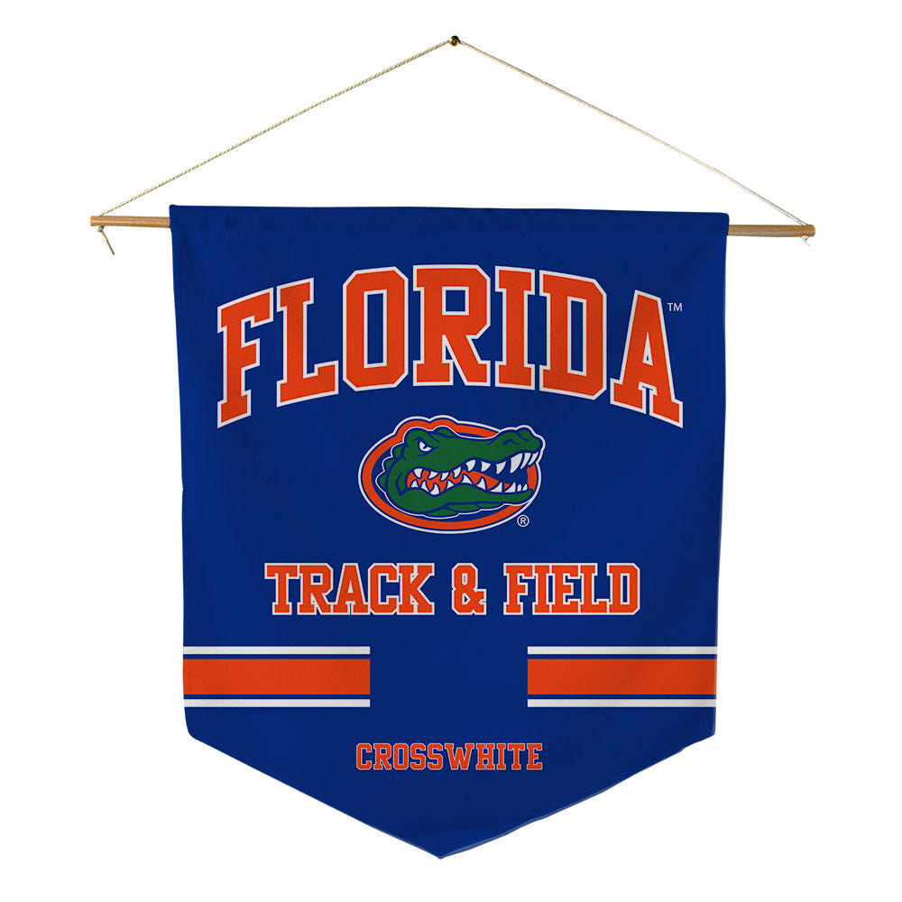 Florida - NCAA Men's Track & Field : Nicolas Crosswhite - Pennant - 18" x 21"-0