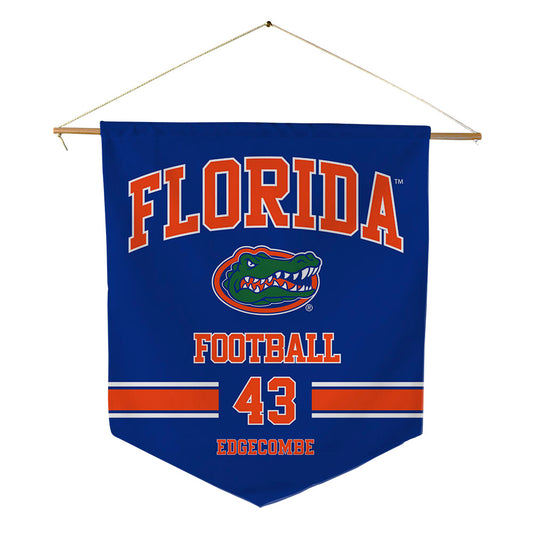 Florida - NCAA Football : Jaden Edgecombe - Pennant - 18" x 21"-0