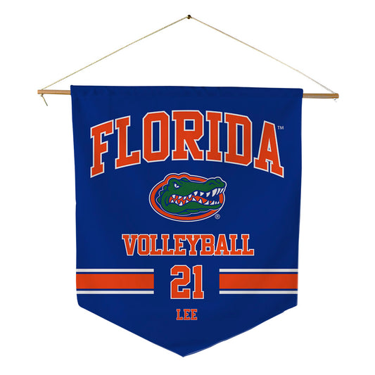 Florida - NCAA Women's Volleyball : Isabella Lee - Pennant - 18" x 21"-0