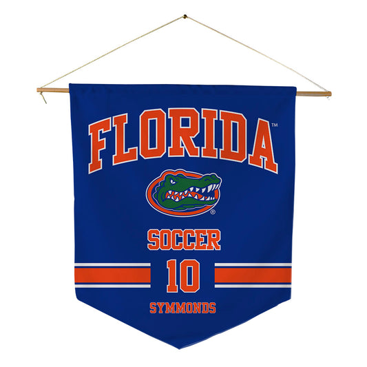 Florida - NCAA Women's Soccer : Adia Symmonds - Pennant - 18" x 21"-0