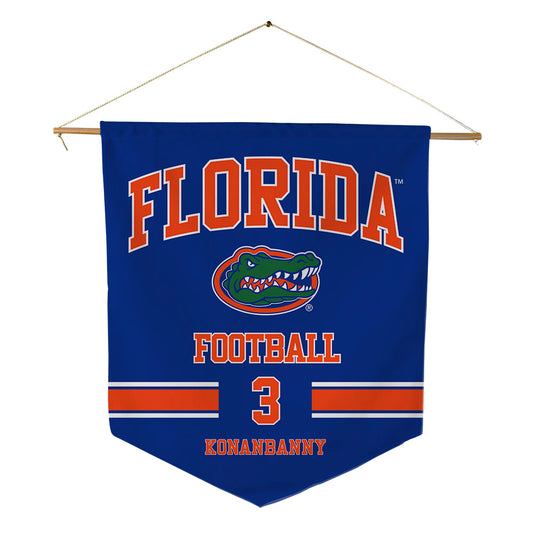 Florida - NCAA Football : Onis Konanbanny - Pennant - 18" x 21"-0