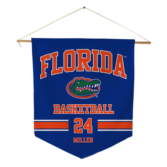 Florida - NCAA Women's Basketball : Mallory Miller - Pennant - 18" x 21"-0