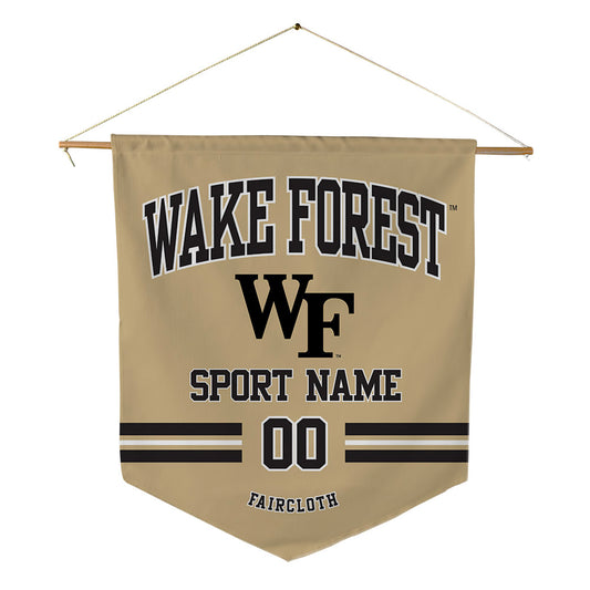Wake Forest - NCAA Women's Soccer : Sophie Faircloth - Pennant - 18" x 21"-0