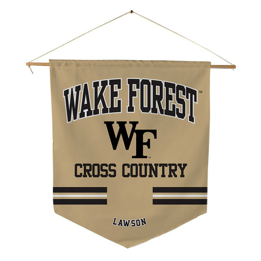 Wake Forest - NCAA Men's Cross Country : George Lawson - Pennant - 18" x 21"-0