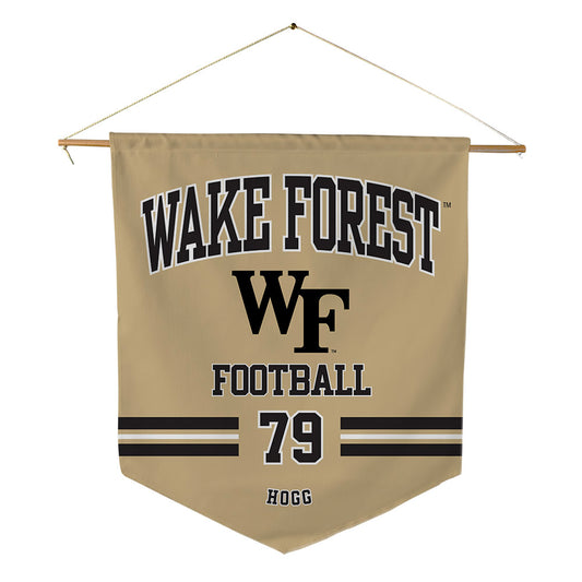 Wake Forest - NCAA Football : Langston Hogg - Pennant - 18" x 21"-0