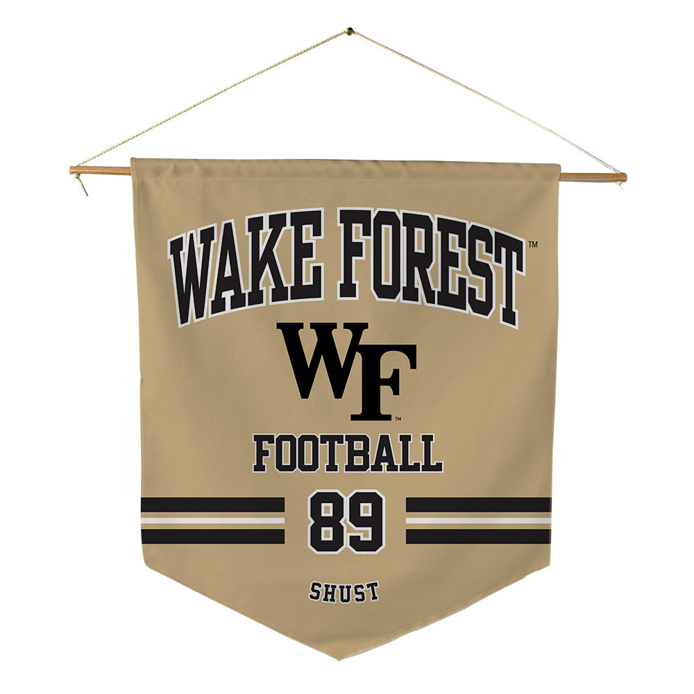 Wake Forest - NCAA Football : Brady Shust - Pennant - 18" x 21"-0