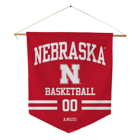 Nebraska - NCAA Women's Basketball : Arek Angui - Pennant - 18" x 21"-0