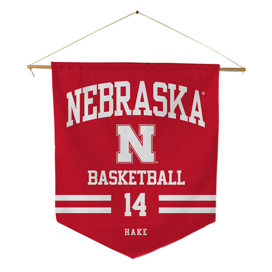 Nebraska - NCAA Women's Basketball : Callin Hake - Pennant - 18" x 21"-0