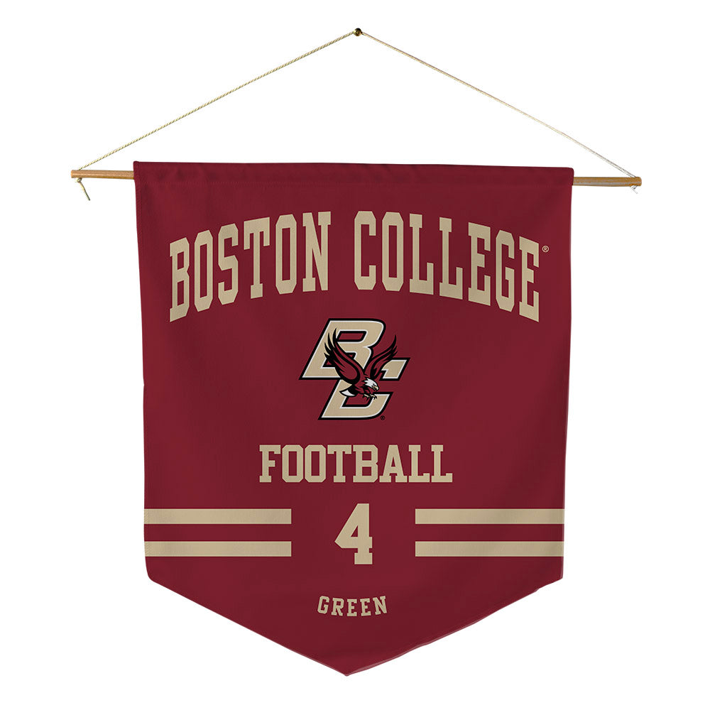 Boston College - NCAA Football : Javarius Green - Pennant - 18" x 21"-0
