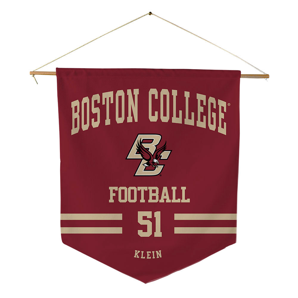 Boston College - NCAA Football : Steve Klein - Pennant - 18" x 21"-0
