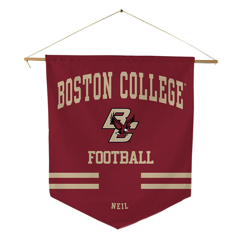 Boston College - NCAA Football : Gavin Neil - Pennant - 18" x 21"-0