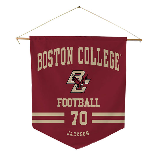 Boston College - NCAA Football : Reggie Jackson - Pennant - 18" x 21"-0