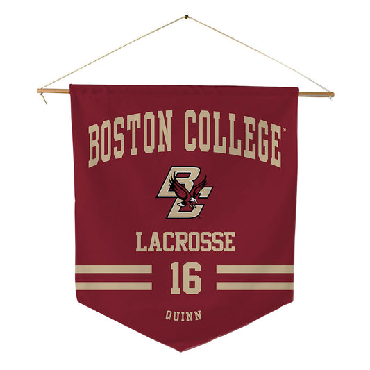 Boston College - NCAA Women's Lacrosse : Emma Claire Quinn - Pennant - 18" x 21"-0