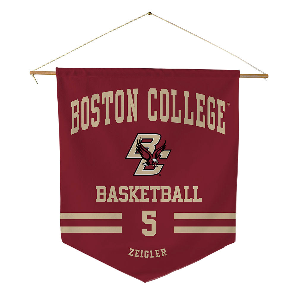 Boston College - NCAA Men's Basketball : Armoni Zeigler - Pennant - 18" x 21"-0