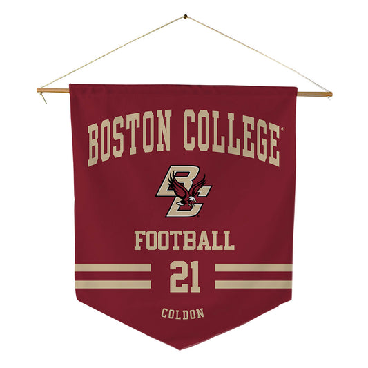 Boston College - NCAA Football : Charleston Coldon - Pennant - 18" x 21"-0
