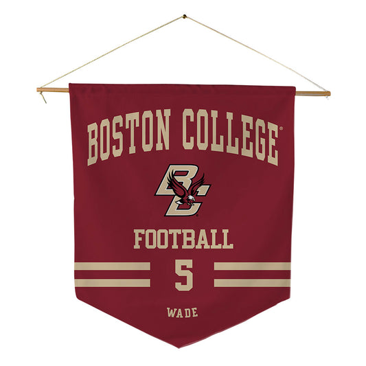 Boston College - NCAA Football : Jackson Wade - Pennant - 18" x 21"-0