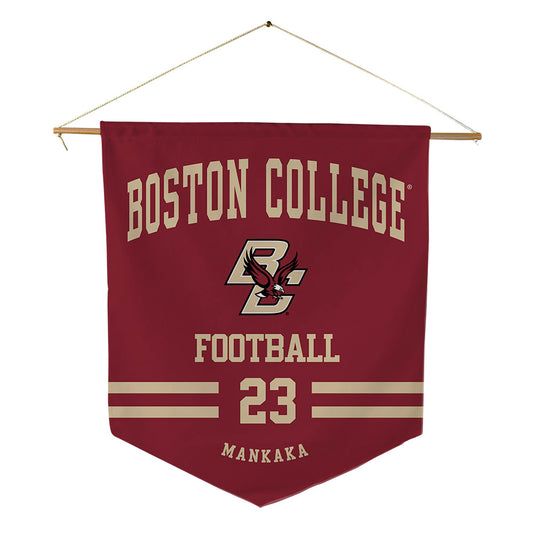 Boston College - NCAA Football : Michael Mankaka - Pennant - 18" x 21"-0