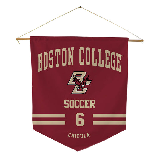 Boston College - NCAA Women's Soccer : Annie Gnidula - Pennant - 18" x 21"-0