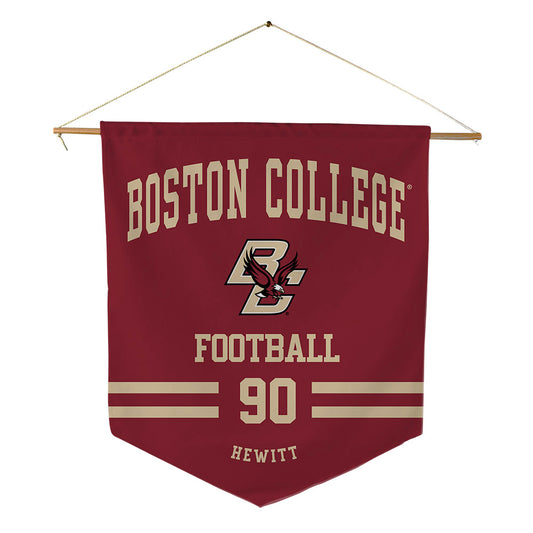 Boston College - NCAA Football : Jon Hewitt - Pennant - 18" x 21"-0