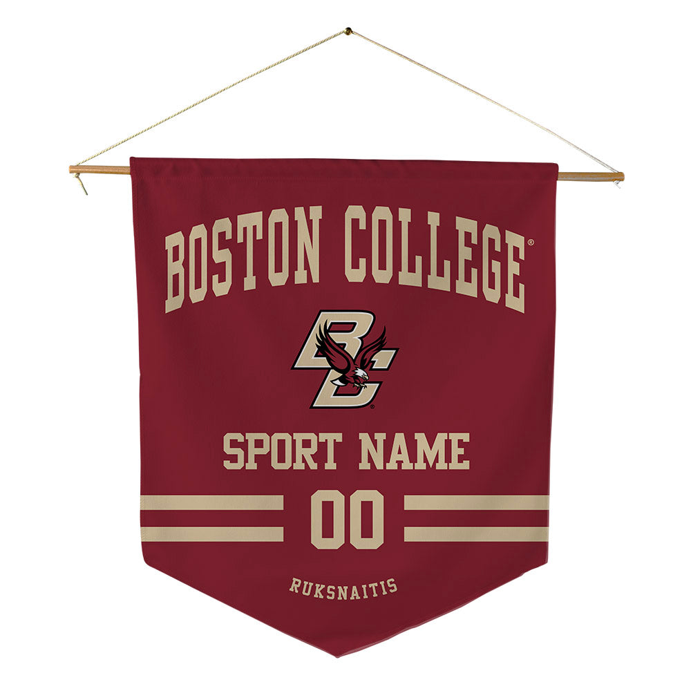 Boston College - NCAA Football : Dean Ruksnaitis - Pennant - 18" x 21"-0
