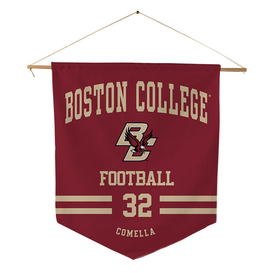 Boston College - NCAA Football : Charlie Comella - Pennant - 18" x 21"-0