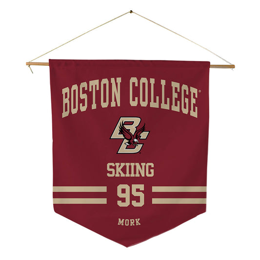 Boston College - NCAA Skiing : Otto Mork - Pennant - 18" x 21"-0