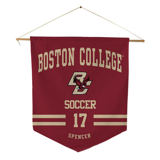 Boston College - NCAA Women's Soccer : Sohana Spencer - Pennant - 18" x 21"-0
