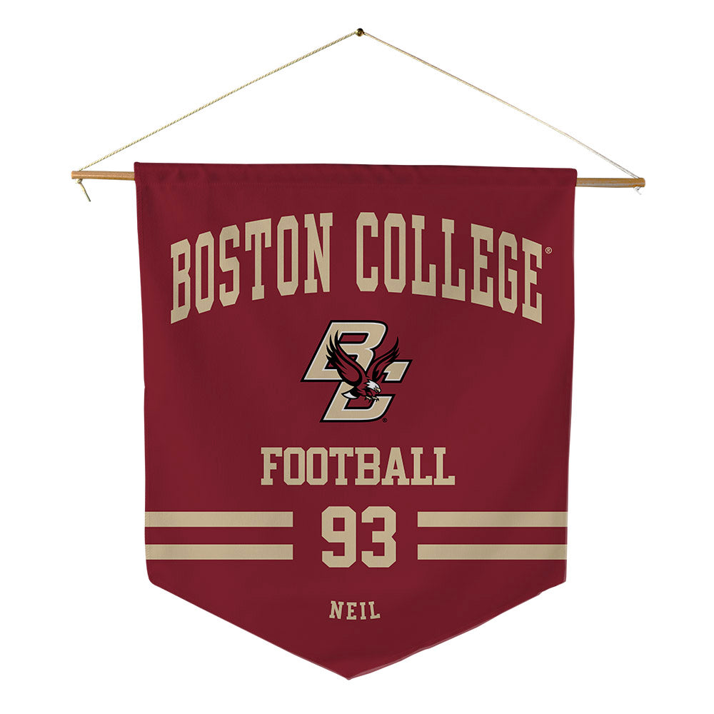 Boston College - NCAA Football : Gavin Neil - Pennant - 18" x 21"-0