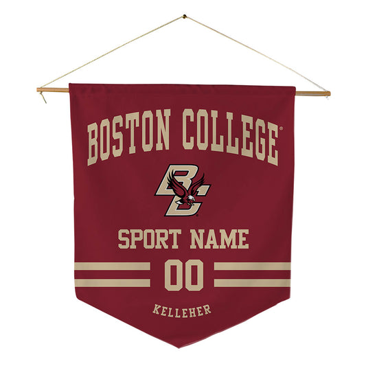 Boston College - NCAA Skiing : Abby Kelleher - Pennant - 18" x 21"-0