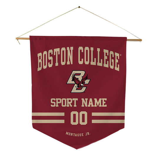 Boston College - NCAA Football : Johnathan Montague Jr. - Pennant - 18" x 21"-0