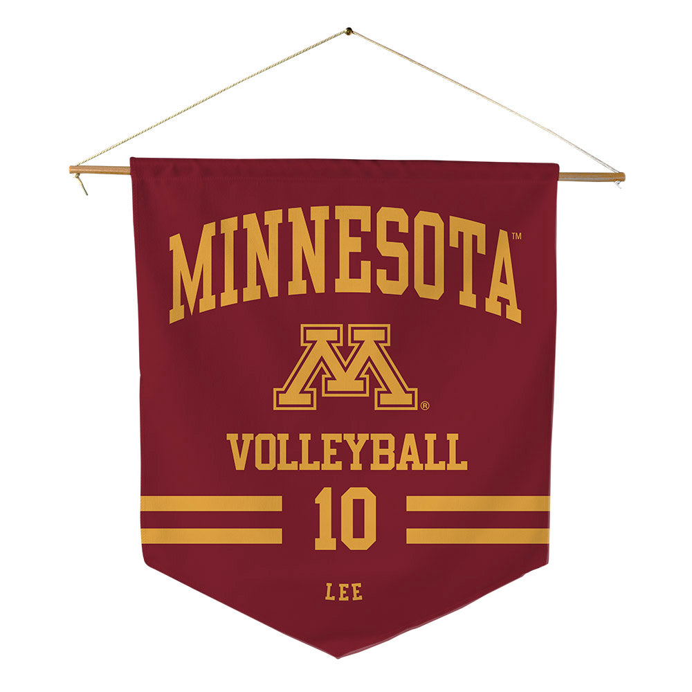 Minnesota - NCAA Women's Volleyball : Georgia Lee - Pennant - 18" x 21"-0