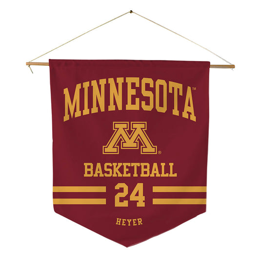 Minnesota - NCAA Women's Basketball : Mallory Heyer - Pennant - 18" x 21"-0