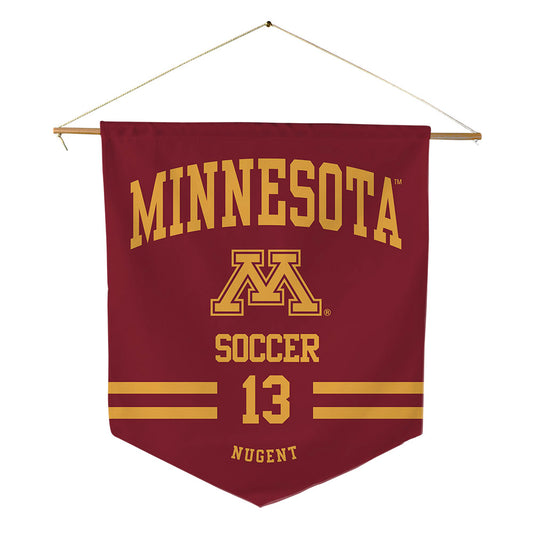 Minnesota - NCAA Women's Soccer : Mya Nugent - Pennant - 18" x 21"-0