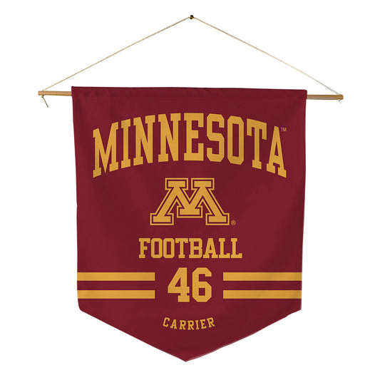 Minnesota - NCAA Football : Mason Carrier - Pennant - 18" x 21"-0