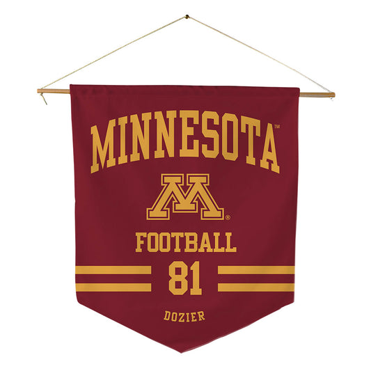 Minnesota - NCAA Football : Josiah Dozier - Pennant - 18" x 21"-0