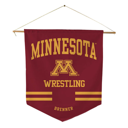 Minnesota - NCAA Wrestling : Blaine Brenner - Pennant - 18" x 21"-0