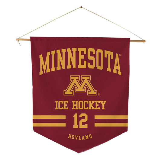 Minnesota - NCAA Women's Ice Hockey : Avery Hovland - Pennant - 18" x 21"-0