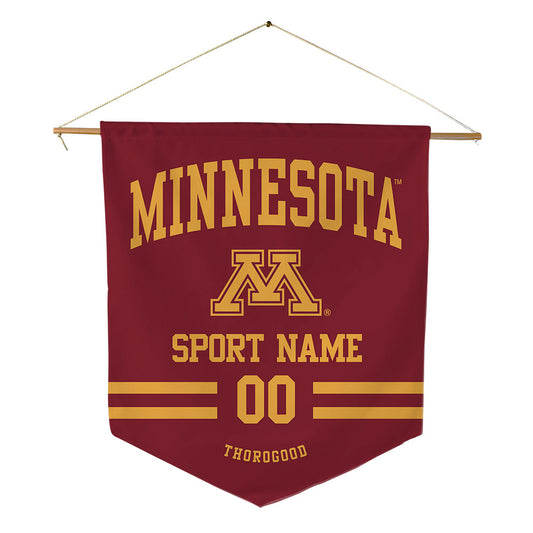 Minnesota - NCAA Men's Track & Field : Trei Thorogood - Pennant - 18" x 21"-0