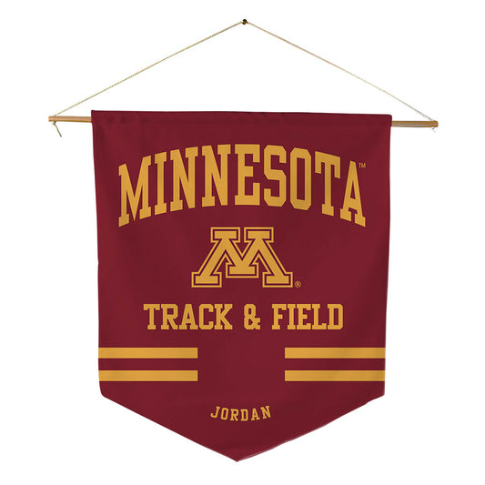 Minnesota - NCAA Women's Track & Field : Vanessa Jordan - Pennant - 18" x 21"-0