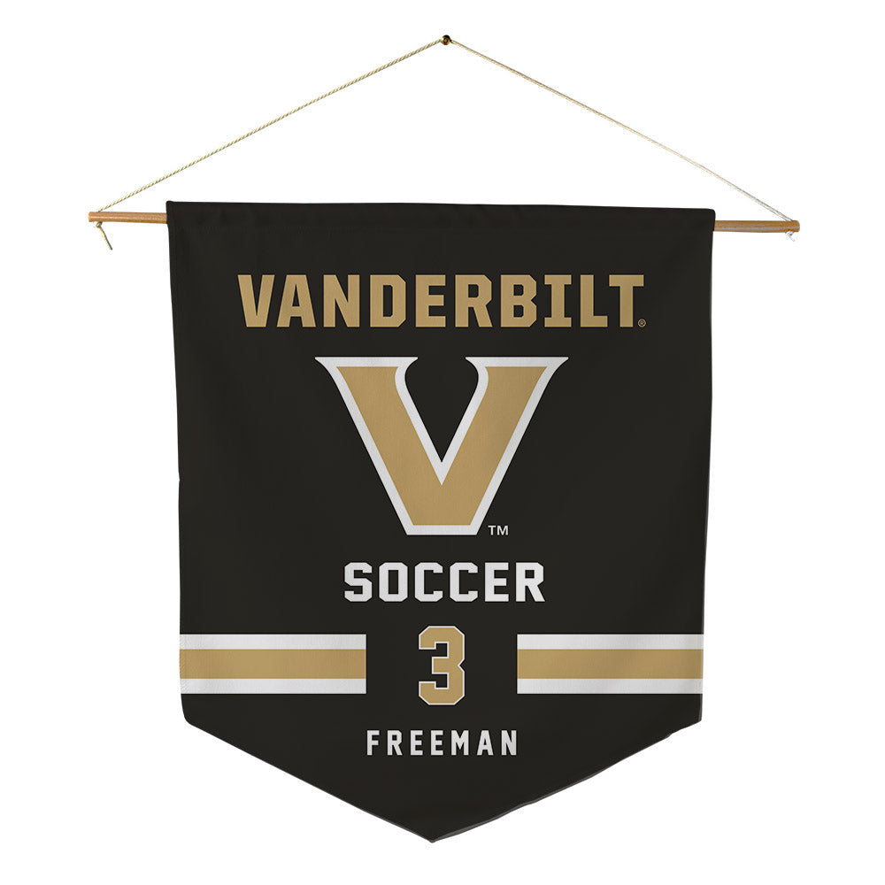 Vanderbilt - NCAA Women's Soccer : Grace Freeman - Pennant - 18" x 21"-0