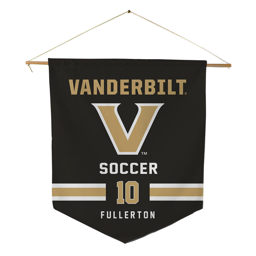 Vanderbilt - NCAA Women's Soccer : Melania Fullerton - Pennant - 18" x 21"-0